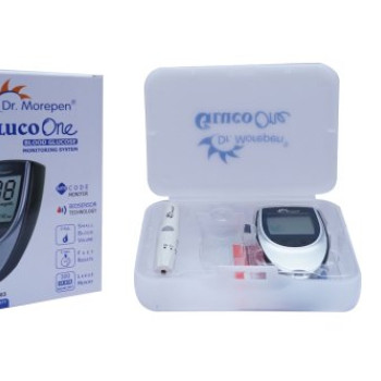 Dr.Morepen Glucose Monitor (Gluco One BG03) + 50 Strips