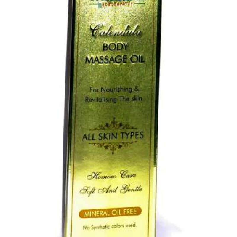 Wheezal Calendula Body Massage Oil (100ml)