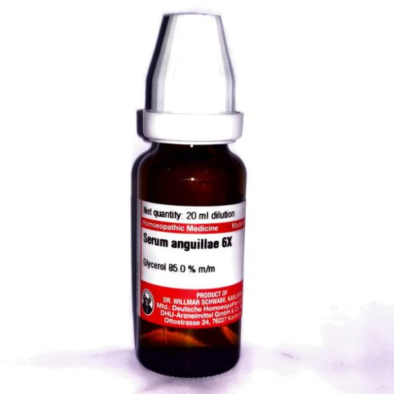 Willmar Schwabe Germany Serum Anguillae 6X (20ml)