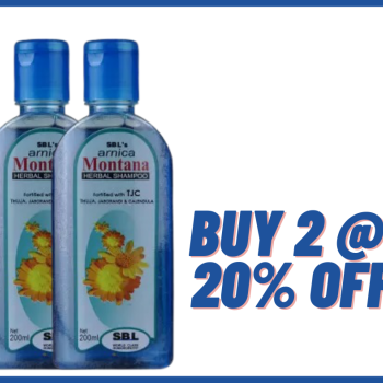 SBL Arnica Montana Shampoo 200ml *2