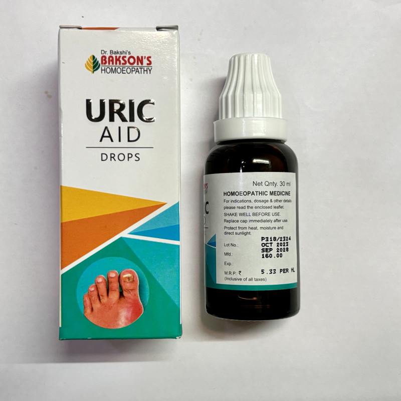 Bakson's Uric Acid  Drops (30 ml)