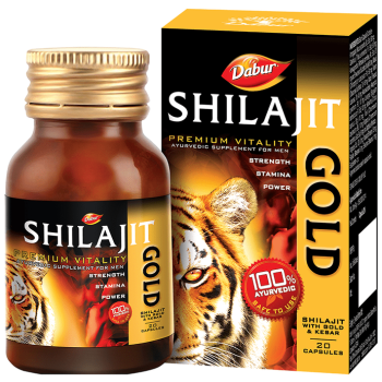 Dabur Shilajit Gold 20 Capsule