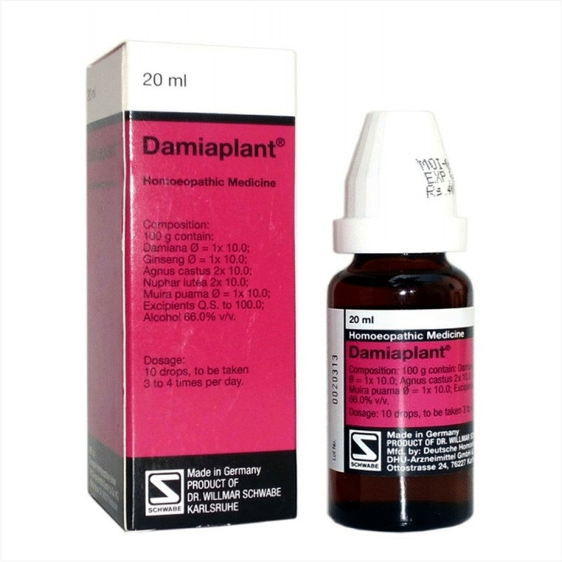 Willmar Schwabe Germany Damiaplant 20ml Willmar Schwabe Germany Damiaplant 20ml
